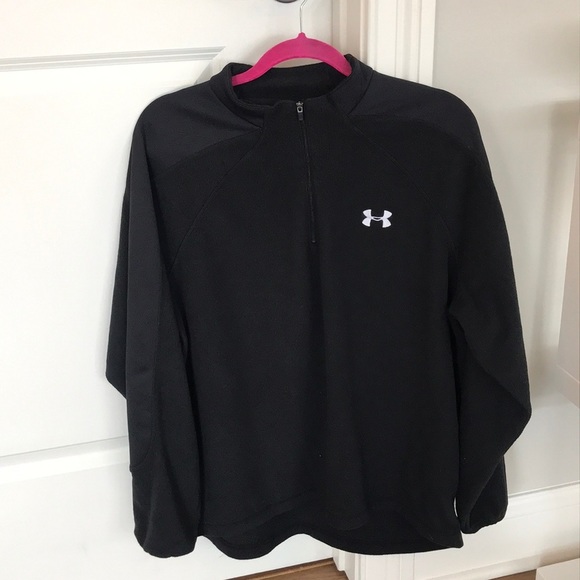 💕x4HP💕Men’s black under armour fleece - Picture 2 of 7